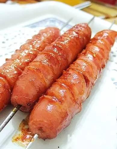 网红瓜妈吃火腿,网红美食新体验